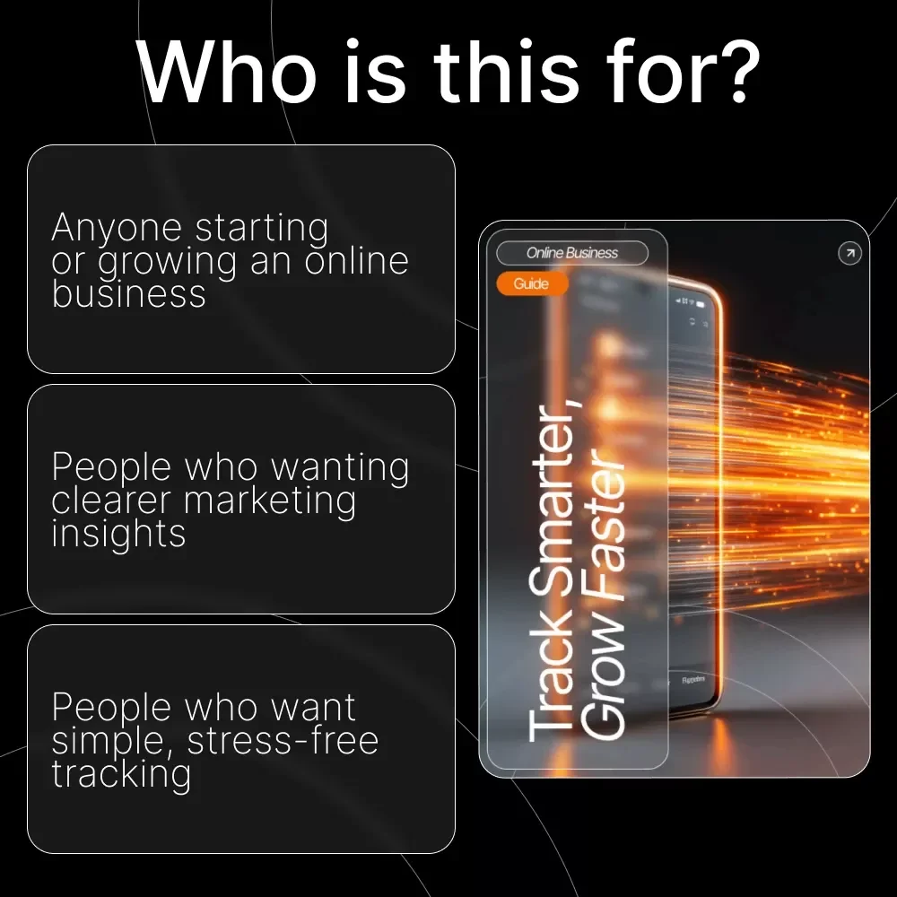 Track Smarter, Grow Faster — Customer Source Tracking Guide for Beginners | Digital Download | How to Track Where Your Customers Are Coming From | Ecommerce Marketing Workbook