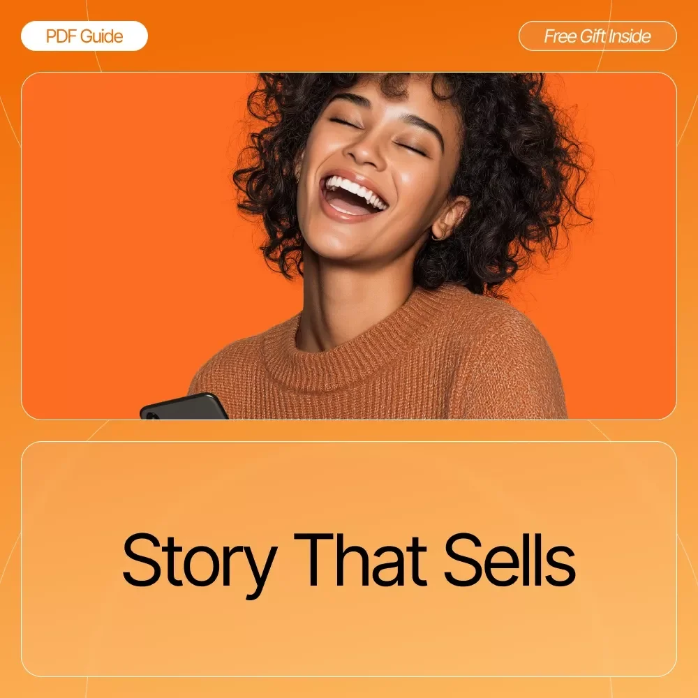 Story That Sells – Digital Download Marketing Guide, Storytelling for Business, Brand Story eBook, Social Media & Email Strategy Workbook