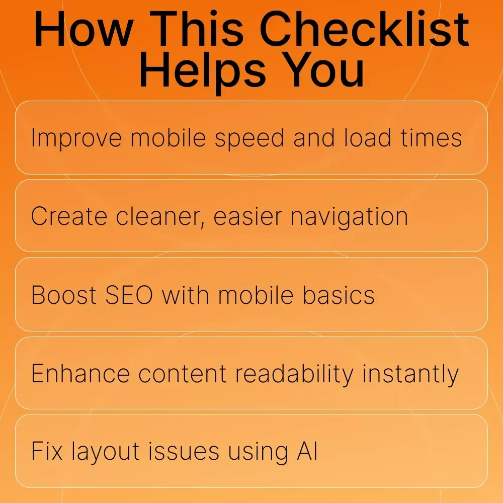 Mobile Mastery – Responsive Website Design Guide, Mobile Optimization Checklist, Speed & Performance eBook for UX & SEO (Digital Download)