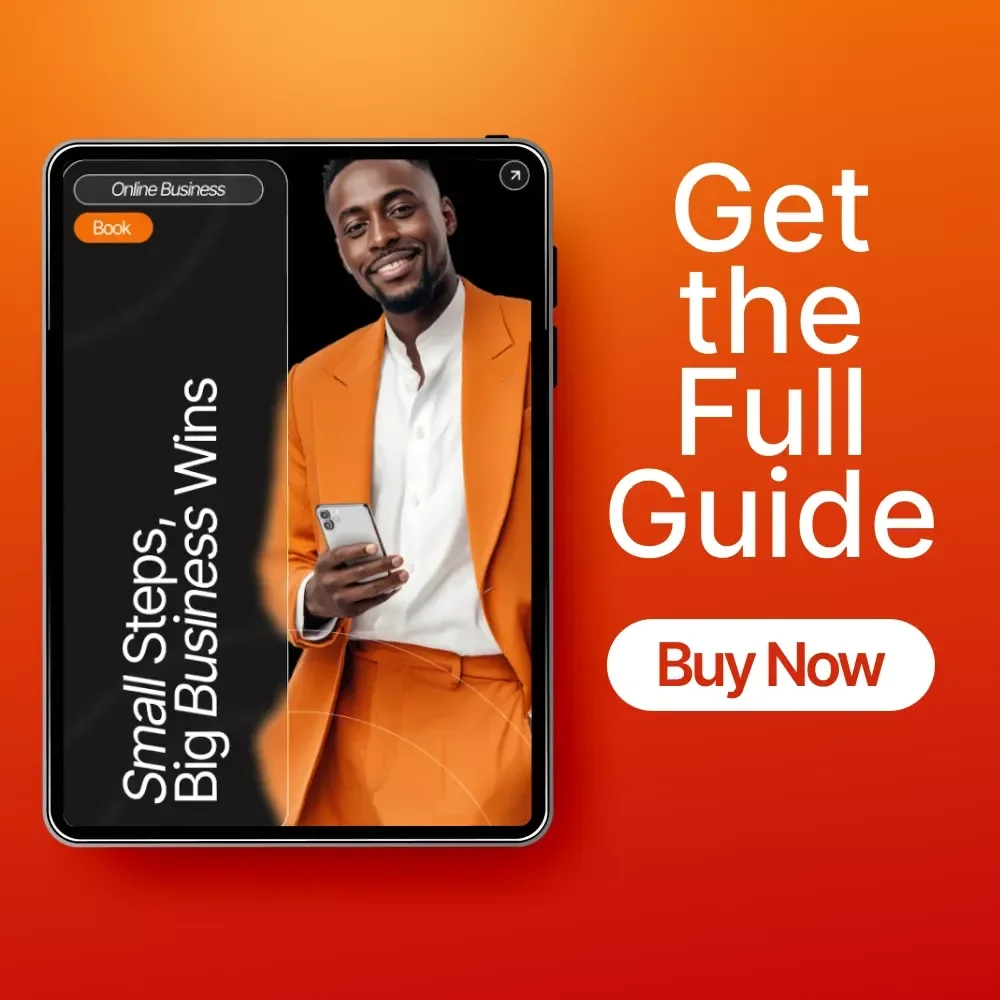 Small Steps, Big Business Wins | Productivity eBook for Entrepreneurs | Learn how to break down big tasks into small steps for faster progress