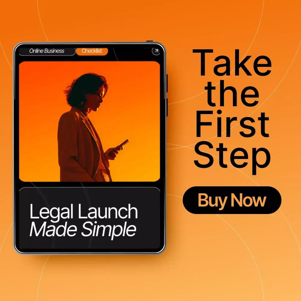 Legal Launch Made Simple – Ultimate Business Setup Guide, Legal Checklist, Small Business Compliance eBook, Startup Legal Essentials Digital Download