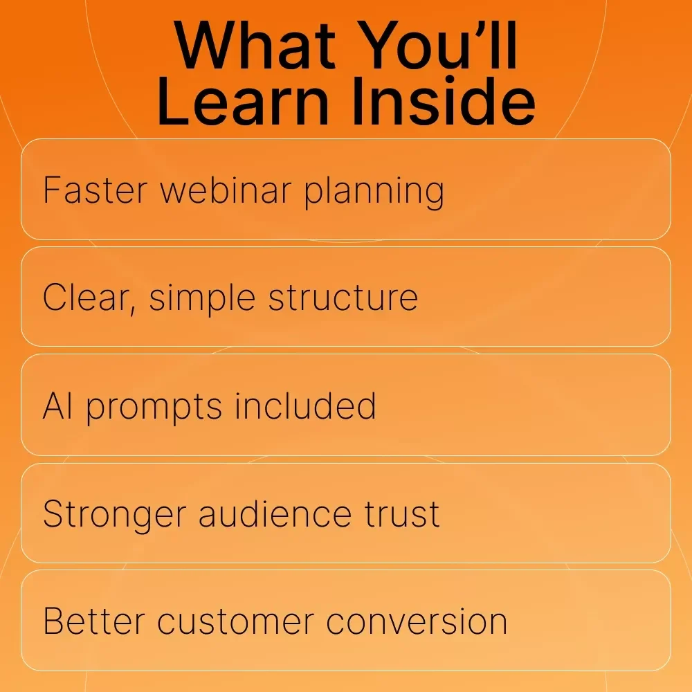 Webinars That Win — Guide for Entrepreneurs | How to Use Webinars to Get Customers | High-Converting Webinar Training for Coaches, Creators, and Small Business Owners