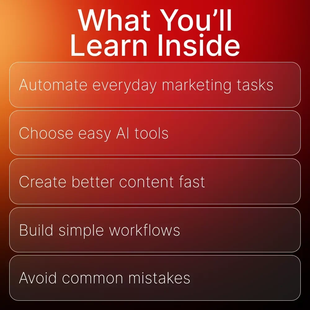 Smart Start AI Marketing | Beginner’s Guide to AI Marketing Tools for Beginners | Digital Download for Entrepreneurs and Creators