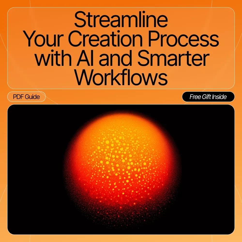 Streamline Your Creation Process with AI and Smarter Workflows | Digital Guide for Creators, Entrepreneurs & Small Businesses | Learn how to streamline your content creation process with actionable systems and AI strategies
