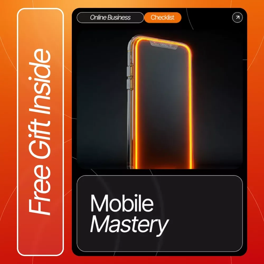 Mobile Mastery – Responsive Website Design Guide, Mobile Optimization Checklist, Speed & Performance eBook for UX & SEO (Digital Download)