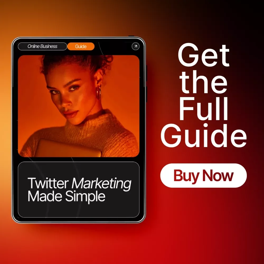 Twitter Marketing Made Simple | How to Use Twitter for Marketing Guide | Digital Download for Small Businesses, Creators & Entrepreneurs