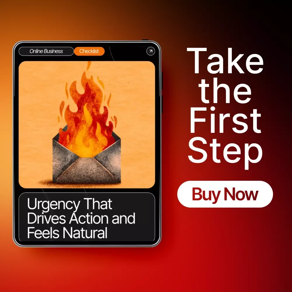 Urgency That Drives Action and Feels Natural | Sales Psychology Guide, Buyer Behavior Checklist, Conversion Copywriting eBook, Digital Marketing Download, Urgency Techniques for Ethical Persuasion