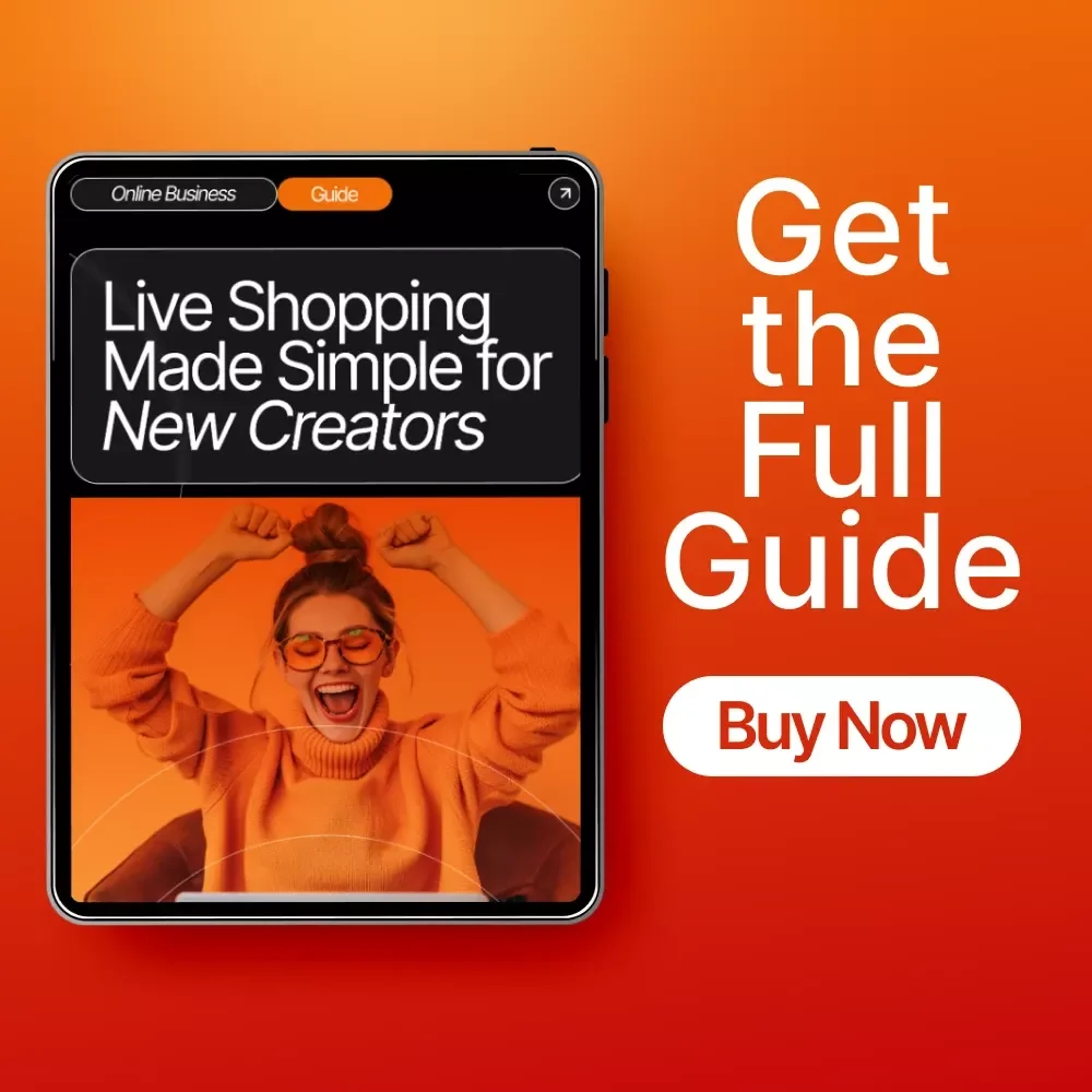 Live Shopping Made Simple for New Creators — Beginner Guide for live shopping topics for beginners, Etsy-Style Digital Download, eBook & Creator Checklist