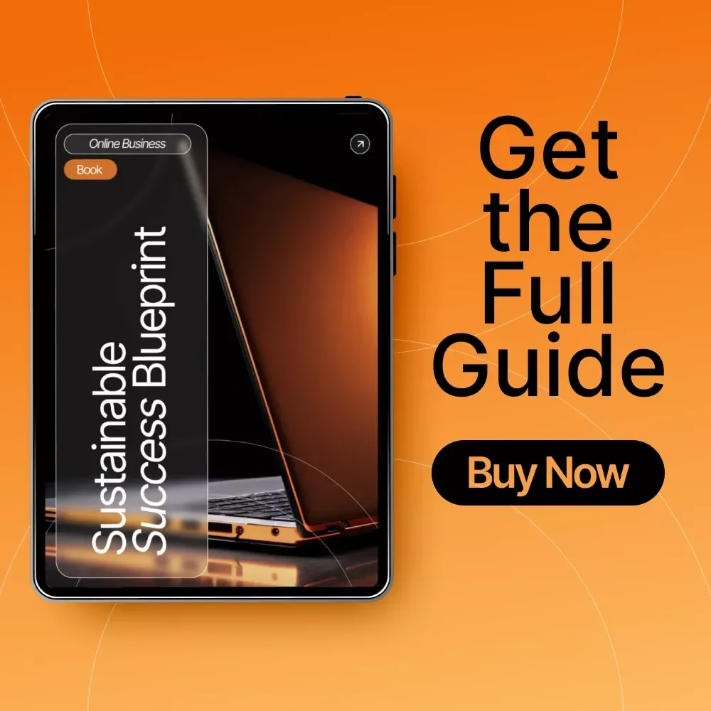 Sustainable Success Blueprint | Step-by-Step eBook on How to Build a Sustainable Business Model | Digital Download for Entrepreneurs & Creators