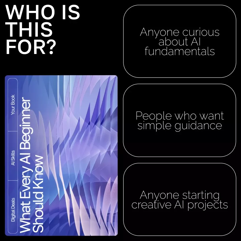What Every AI Beginner Should Know | AI Beginner eBook Guide | Digital Download for Learning AI Basics, Tools & Prompts