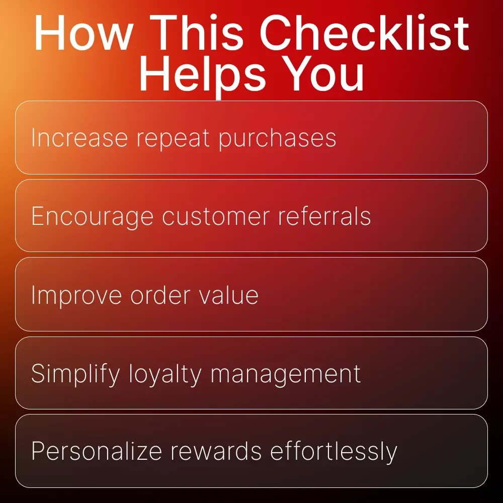 Loyalty Starter: Ultimate Checklist on How to Create a Loyalty Program for Customers – Boost Repeat Purchases, Referrals & Engagement