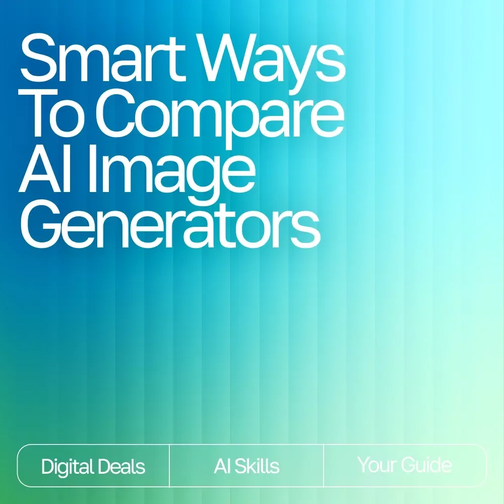 Smart Ways to Compare AI Image Generators Ebook | Digital Download Guide for Creators | Learn How to Compare AI Image Generators for Quality, Speed & Style