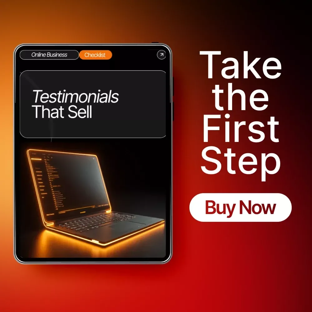 Testimonials That Sell – High-Impact Testimonial Guide, eBook & Checklist for Small Businesses, Coaches, Creators & Etsy Sellers | Digital Download