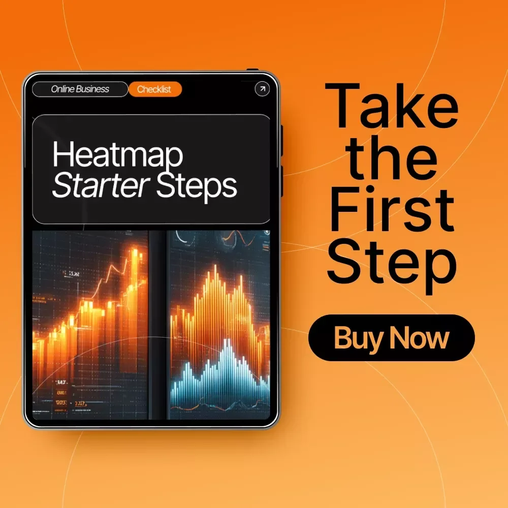 Heatmap Starter Steps | Heatmap Guide for Beginners | UX Optimization Checklist | Website Behavior Analytics eBook