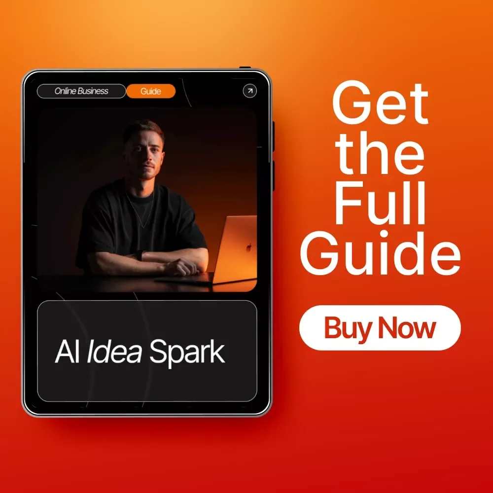 AI Idea Spark — Guide for Entrepreneurs | AI Idea Spark Business Idea Generator | Digital Download for ai for generating business ideas
