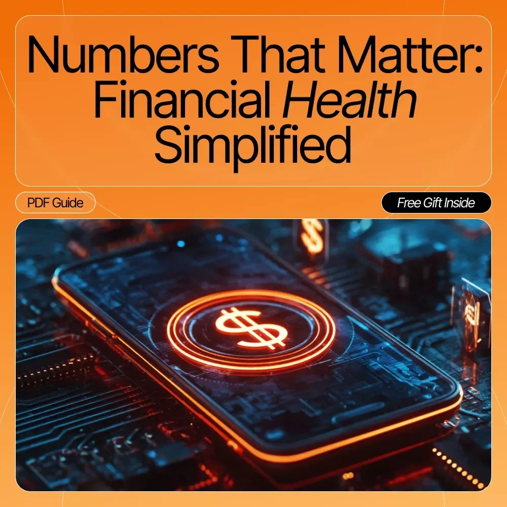 Numbers That Matter: Financial Health Simplified | Small Business Financial Health eBook | Know How to Know if Your Business Is Financially Healthy | AI-Assisted Financial Guide