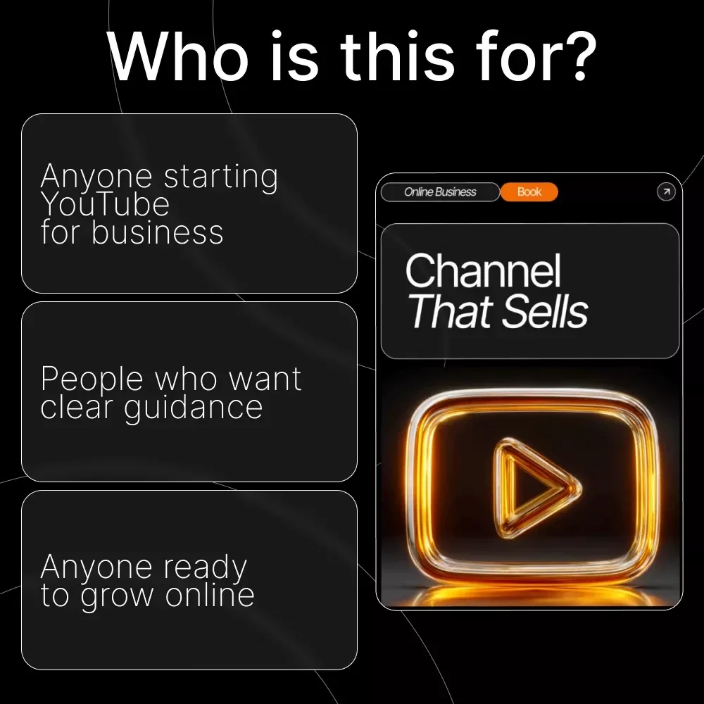 Channel That Sells – How to Create a YouTube Channel for Your Business | Beginner-Friendly YouTube Marketing eBook | Small Business YouTube Guide | Step-by-Step Channel Setup & Content Strategy