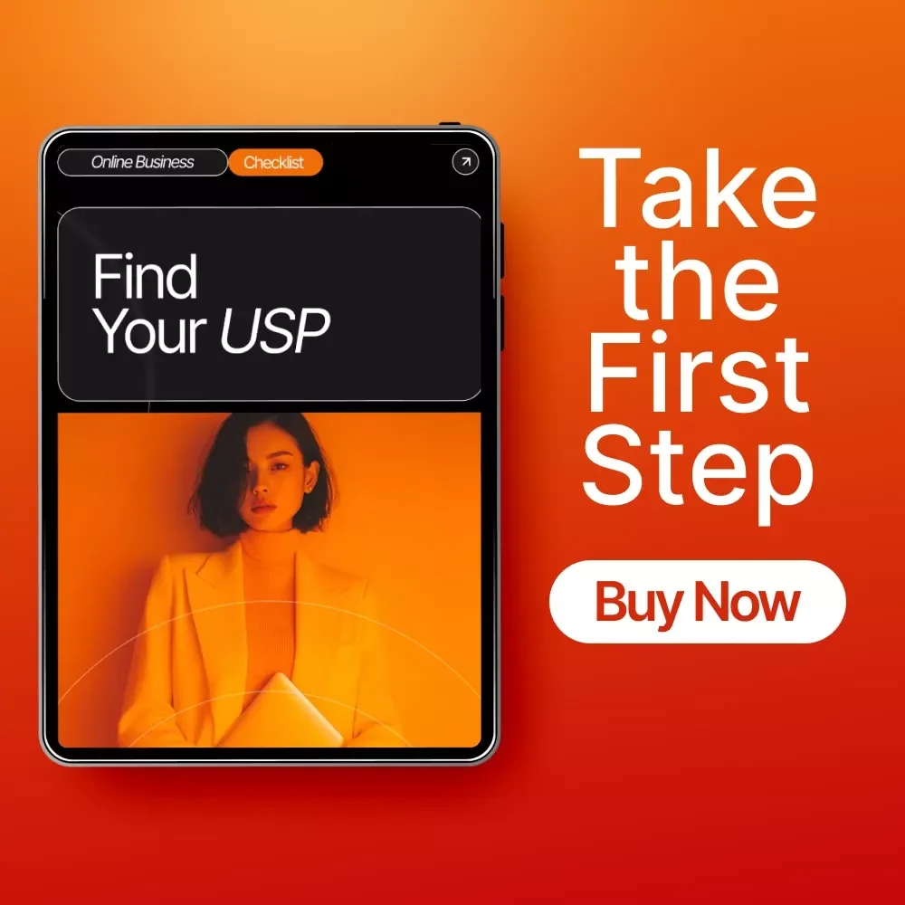Find Your USP – Unique Selling Proposition Guide for Creators, Coaches, Small Business Owners | Digital Download eBook & Checklist