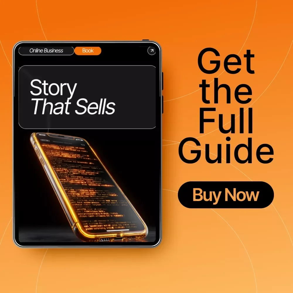 Story That Sells – Digital Download Marketing Guide, Storytelling for Business, Brand Story eBook, Social Media & Email Strategy Workbook