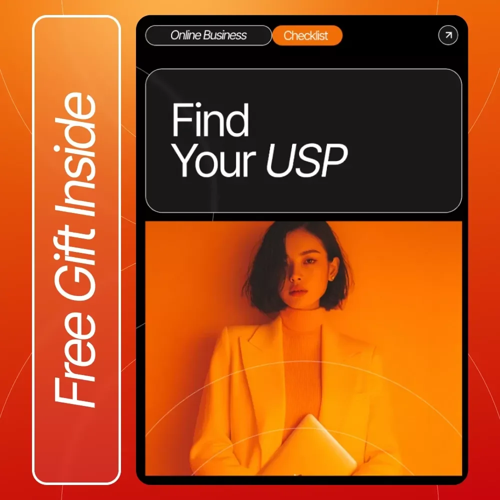Find Your USP – Unique Selling Proposition Guide for Creators, Coaches, Small Business Owners | Digital Download eBook & Checklist