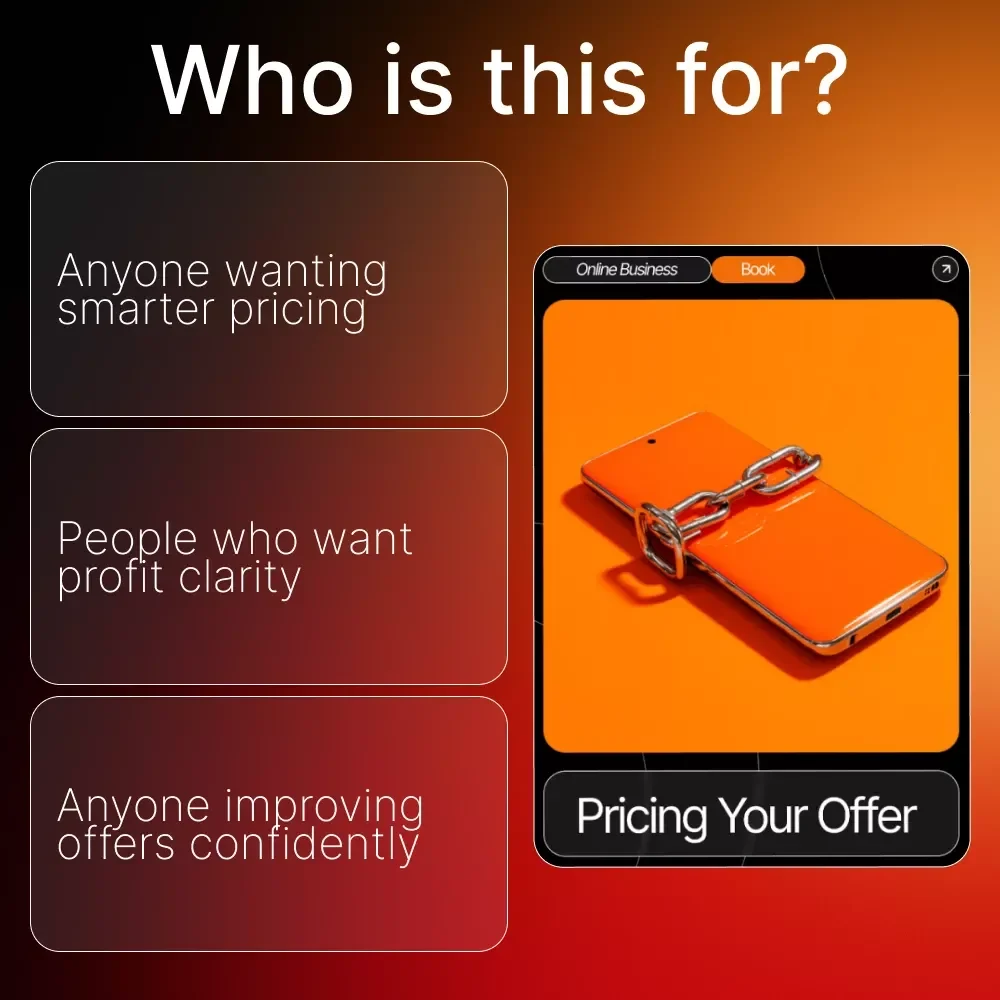 Pricing Your Offer – Beginner-Friendly eBook for Entrepreneurs | Offer Pricing Basics for Beginners | Digital Guide to Smart Pricing Strategies