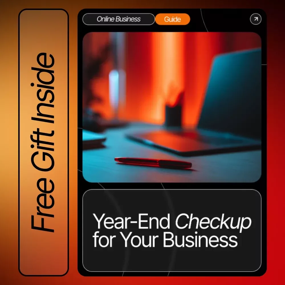 Year-End Checkup for Your Business | Small Business Review Guide for Entrepreneurs | How to Do a Year End Business Review | Digital Download Planning & Strategy Toolkit