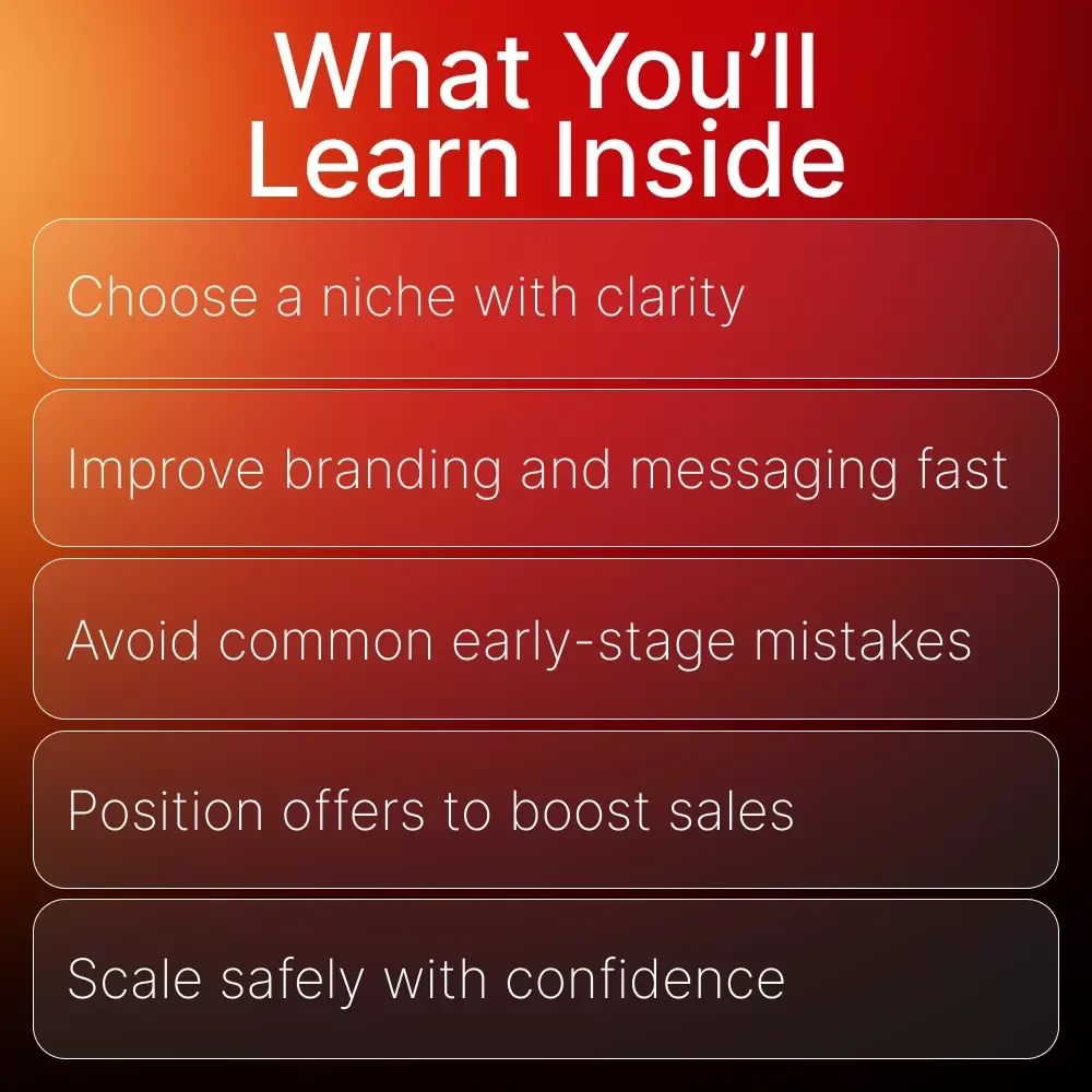 Begin Smart, Grow Strong | Beginner Business Guide, Niche Selection Workbook, Branding & Positioning Checklist, AI Prompts for Entrepreneurs, Digital Download
