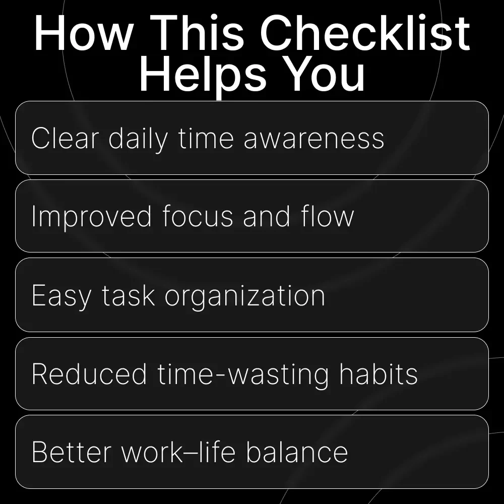 Time Detective: Track Your Work Hours Like a Pro — Printable & Digital Checklist for Productivity, how to track your time to see where it goes, Time-Tracking Guide for Entrepreneurs & Busy Professionals