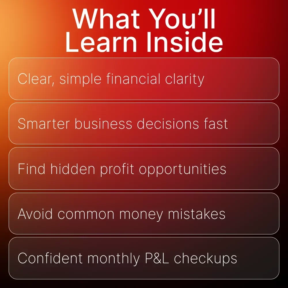 Unlock Business Insights Through Your P&L | How to Read a Profit and Loss Statement Guide for Online Business Owners | Digital Download eBook & Checklist