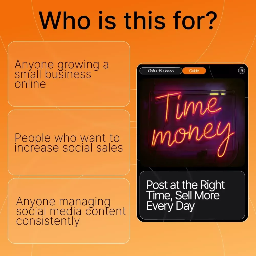 Post at the Right Time, Sell More Every Day: Digital Guide to Social Media Timing, Buyer Behavior Insights, AI Prompts, and Platform Strategies for Boosting Engagement and Sales