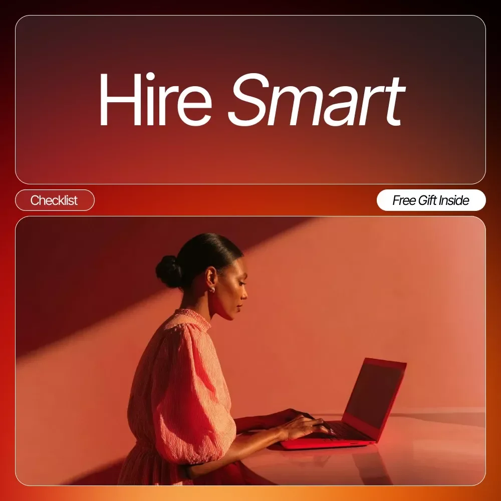 Hire Smart | Step-by-Step Checklist on How to Hire Your First Virtual Assistant | Digital Download for Entrepreneurs and Small Business Owners