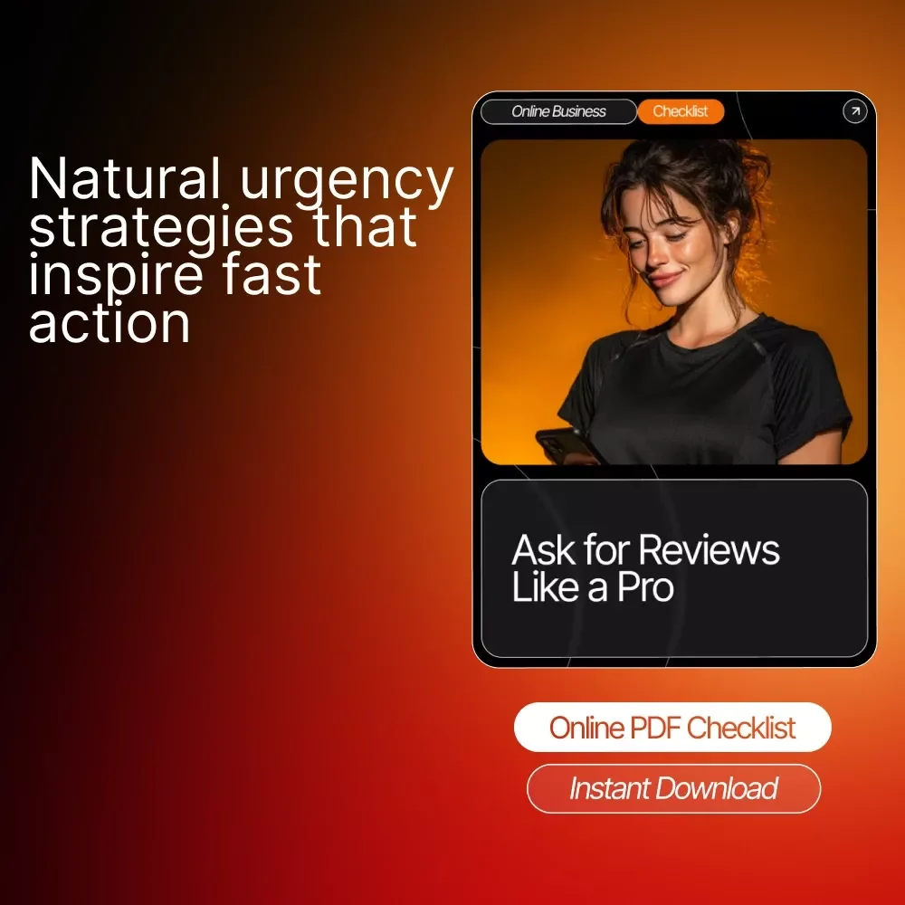 Ask for Reviews Like a Pro – Small Business Review Request Checklist, AI-Powered Customer Review Script Guide, Editable Digital Download for Service Providers & Etsy Sellers