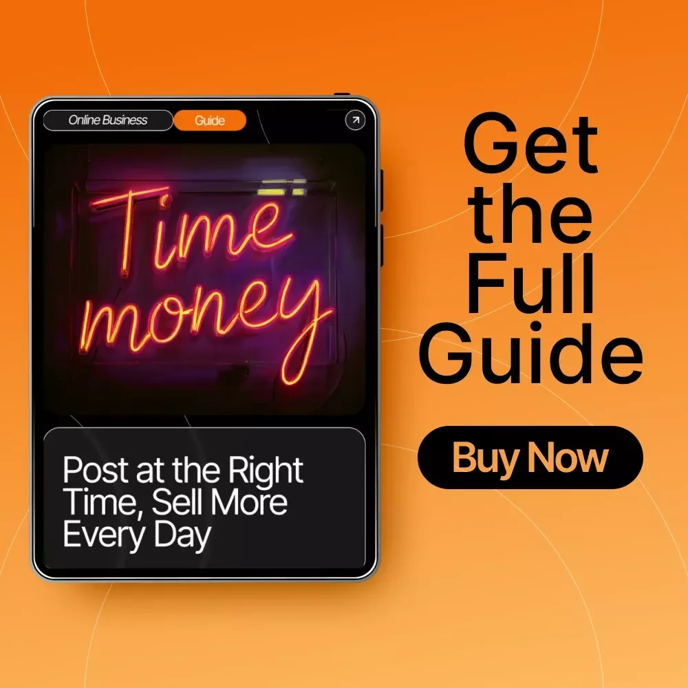 Post at the Right Time, Sell More Every Day: Digital Guide to Social Media Timing, Buyer Behavior Insights, AI Prompts, and Platform Strategies for Boosting Engagement and Sales