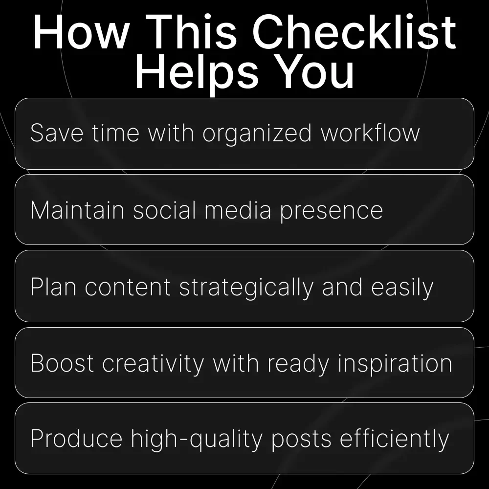 Batch Content Creation Made Simple – Digital Download Guide, eBook & Checklist for Social Media Planning, Productivity & Consistent Posting