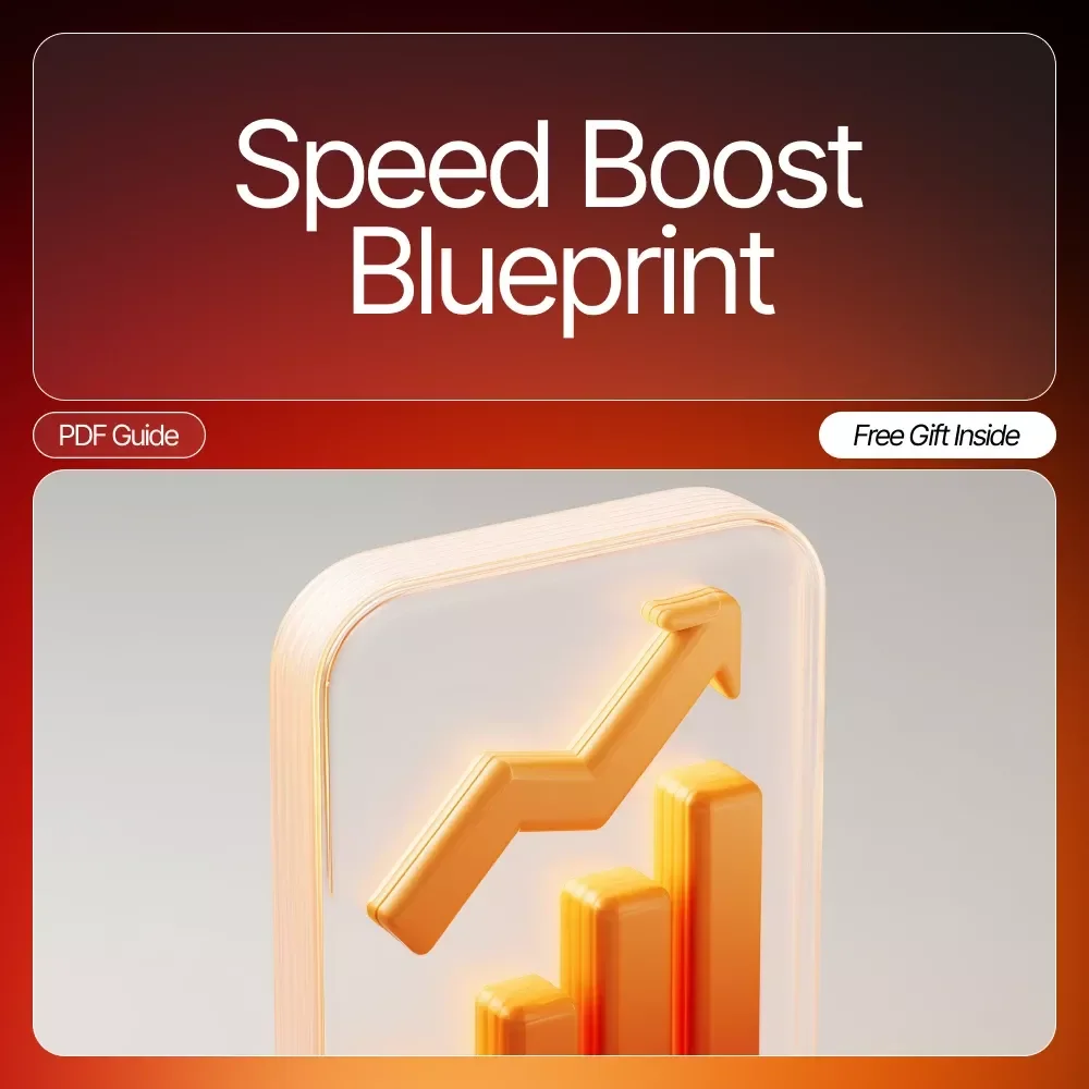 Speed Boost Blueprint | Website Loading Speed Guide, Site Performance eBook, AI Prompt Pack for Faster Websites, Conversion & SEO Optimization Checklist
