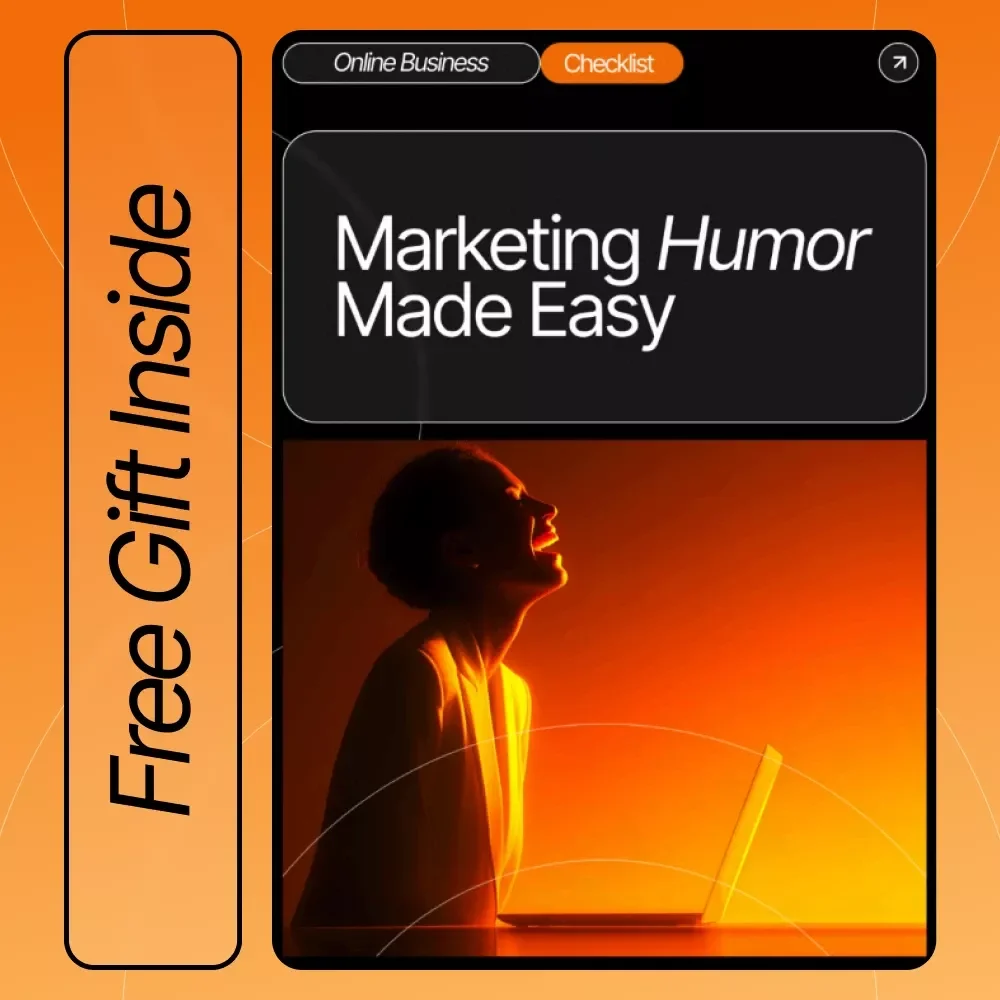 Marketing Humor Made Easy | Checklist for Creators & Small Businesses | How to Use Humor in Your Marketing | Digital Download