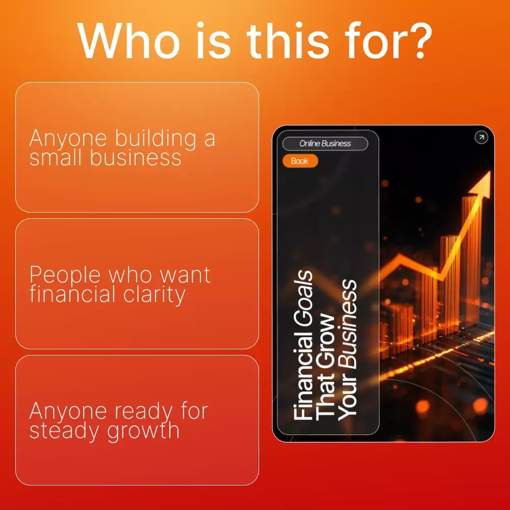 Financial Goals That Grow Your Business | Strategic Business Finance eBook for Entrepreneurs | How to Set Financial Goals for Your Business Guide | Small Business Growth Planner