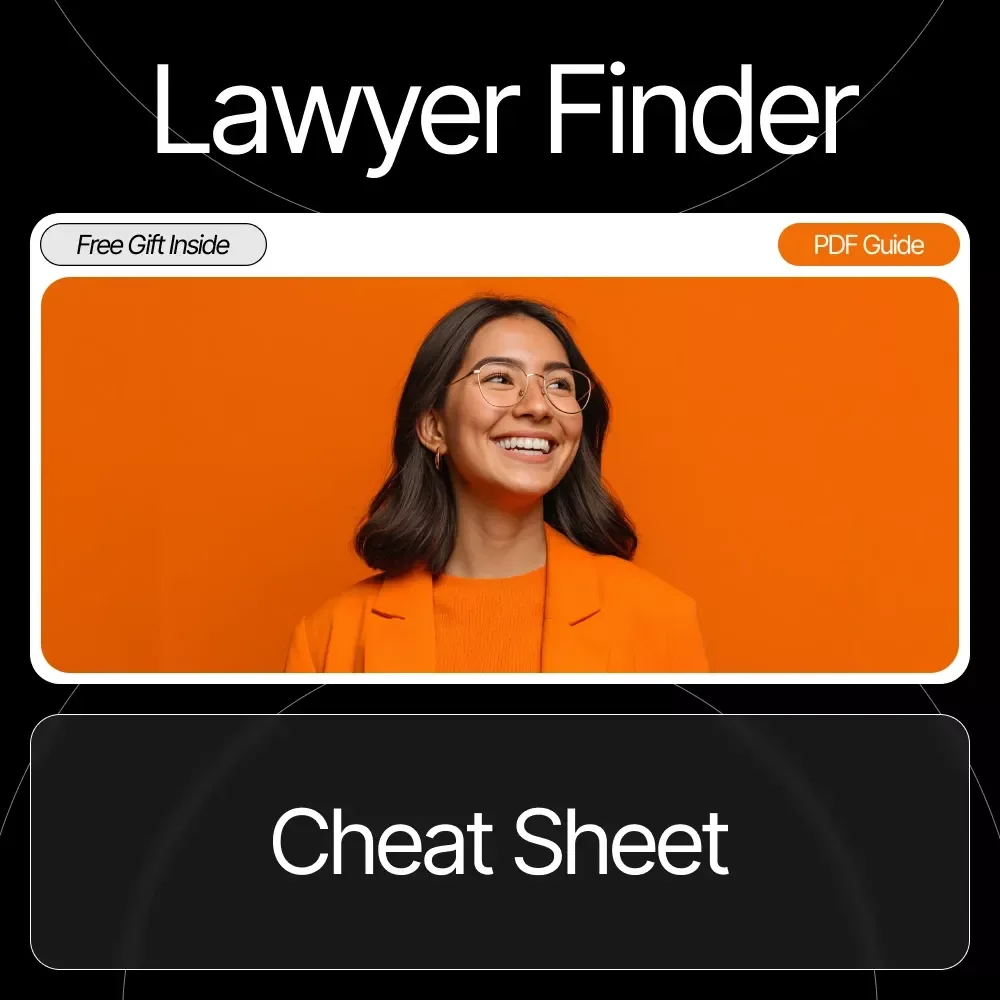 Lawyer Finder Cheat Sheet | Business Lawyer Guide | Legal Checklist for Entrepreneurs | Small Business Legal Help | Digital Download