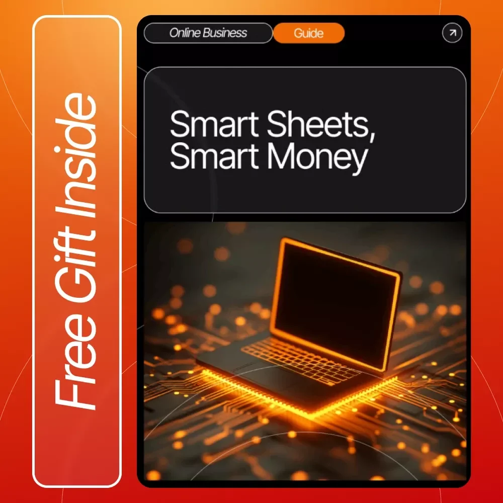 Smart Sheets, Smart Money | Google Sheets Finance Tracker Guide for Beginners | How to Use Google Sheets to Track Finances | Budgeting eBook & Digital Download