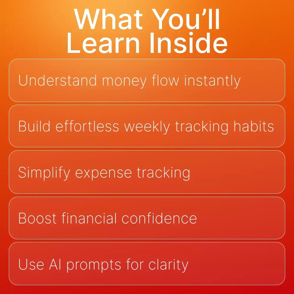 Smart Money Tracking | Small Business Finance Guide, Income & Expense Organizer, AI Prompts for Bookkeeping, Digital Download for Entrepreneurs