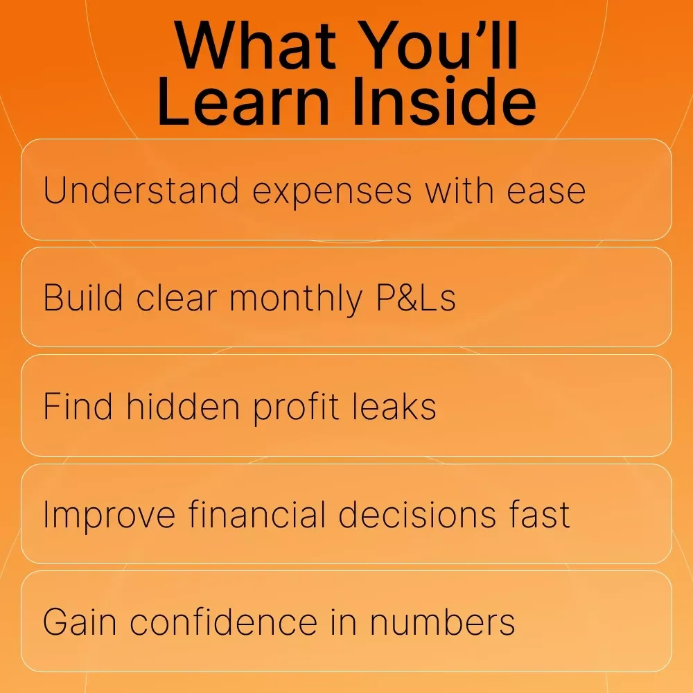 Money In, Money Out | Monthly Profit & Loss Guide for Small Businesses | how to do a monthly profit and loss statement | Etsy-Style Digital Download