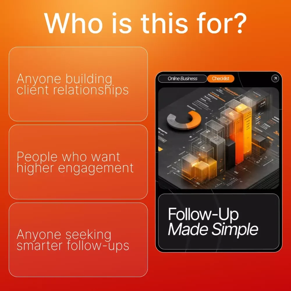 Follow-Up Made Simple: Checklist Guide on How to Follow Up with Potential Customers for Better Sales