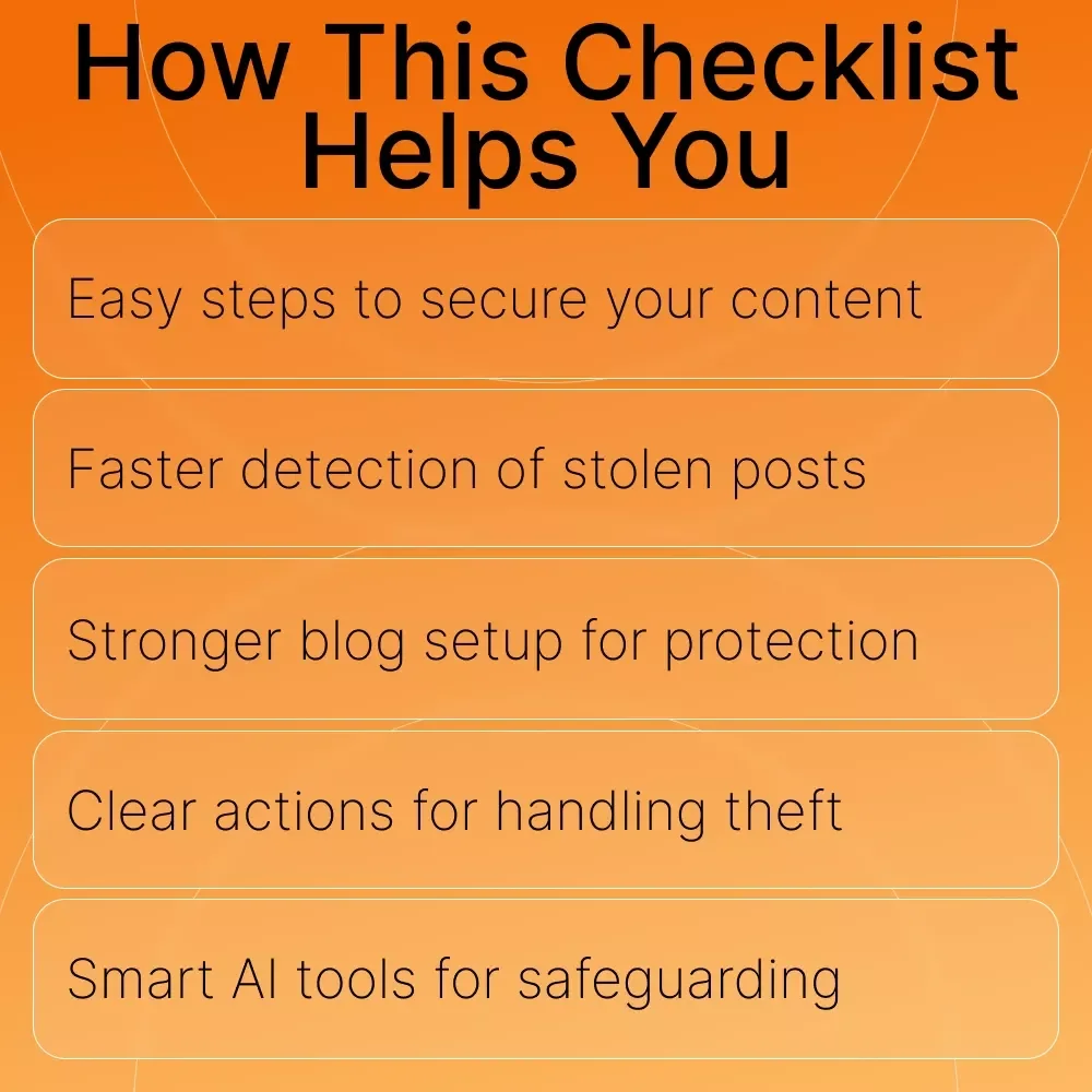 Content Shield Basics | Digital Download Guide for Blog Protection, Content Theft Prevention, DMCA Help & AI-Powered Content Security