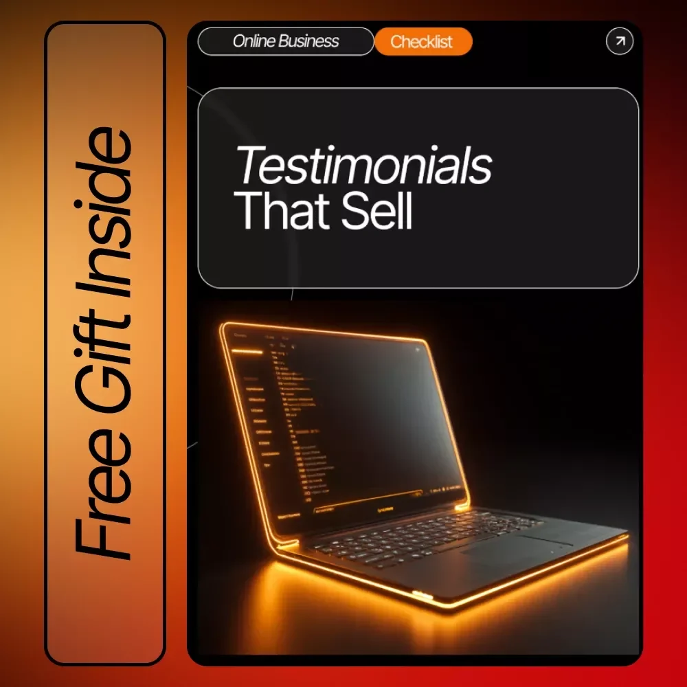Testimonials That Sell – High-Impact Testimonial Guide, eBook & Checklist for Small Businesses, Coaches, Creators & Etsy Sellers | Digital Download