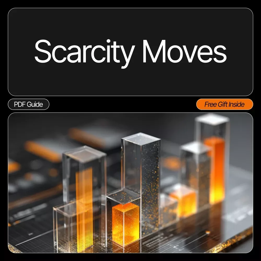 Scarcity Moves Checklist | how to use scarcity in marketing | Digital Download for Marketers, Creators & Small Businesses | Conversion-Boosting eBook & Guide