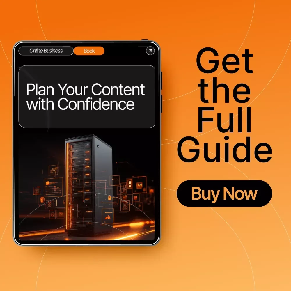 Plan Your Content with Confidence: Ultimate Content Calendar Guide, eBook, and Checklist for Creators, Social Media Strategy, AI Prompts, and Engagement Growth