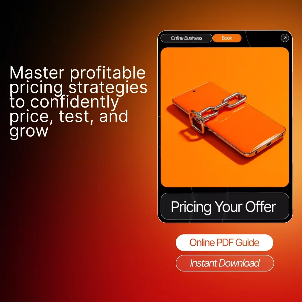 Pricing Your Offer – Beginner-Friendly eBook for Entrepreneurs | Offer Pricing Basics for Beginners | Digital Guide to Smart Pricing Strategies