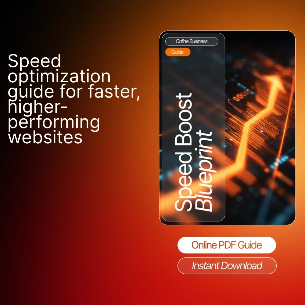 Speed Boost Blueprint | Website Loading Speed Guide, Site Performance eBook, AI Prompt Pack for Faster Websites, Conversion & SEO Optimization Checklist