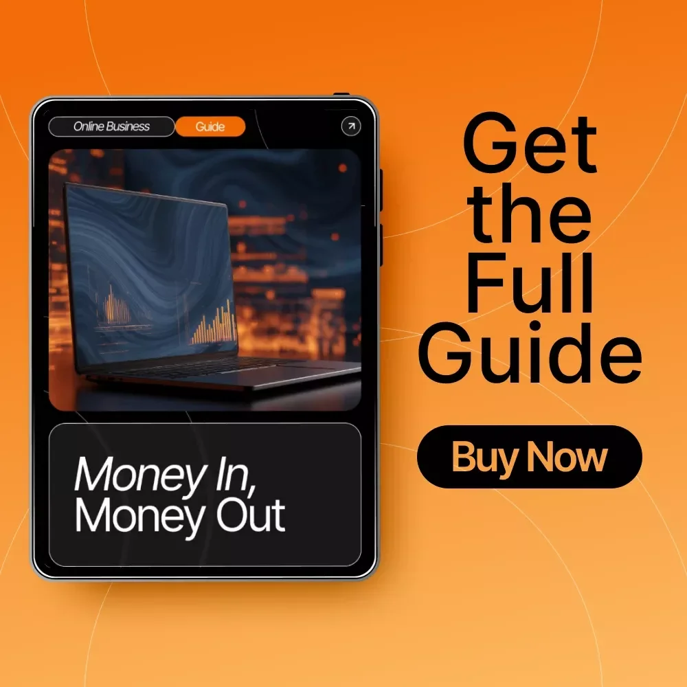 Money In, Money Out | Monthly Profit & Loss Guide for Small Businesses | how to do a monthly profit and loss statement | Etsy-Style Digital Download