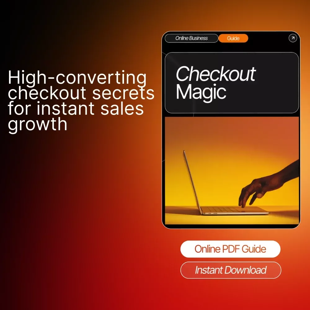 Checkout Magic | High-Converting Checkout Page Guide, eBook & Conversion Optimization Checklist for Boosting Sales